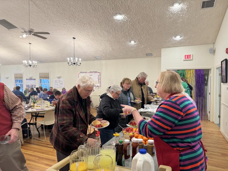 lewes, Delaware, St. Peter’s Church, shrove tuesday, lent, pancake